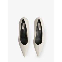 Sharp Wedge leather pumps