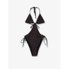 Viscose blend one piece swimsuit