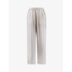 Silk trousers