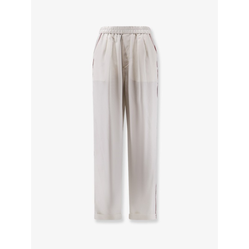 Silk trousers