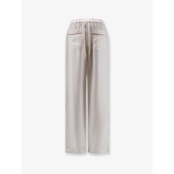 Silk trousers