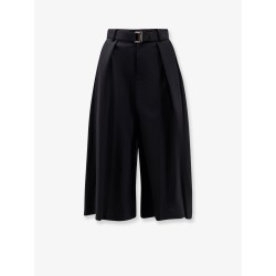 Wool blend bermuda shorts