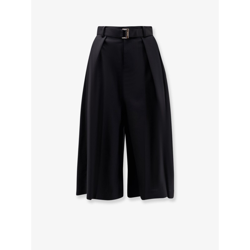 Wool blend bermuda shorts