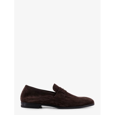 Suede loafers