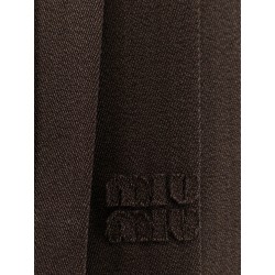 Cover fabric pleated mini skirt