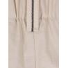 Cotton blend trousers