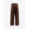Suede trousers