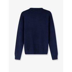 Cotton and linen blend sweatshirt