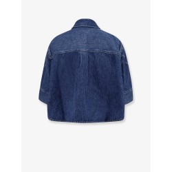 Cocoon blue denim shirt