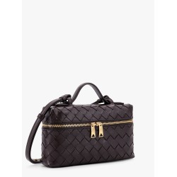 Bang Bang Leather crossbody bag with Intrecciato motif