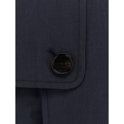 Highbury cotton blend trench