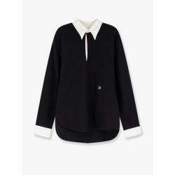 Cotton sweatshirt with Triomphe embroidery