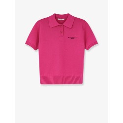 Wool and cashmere polo shirt