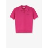 Wool and cashmere polo shirt