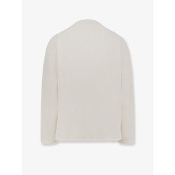 Cotton and wool blend sweater