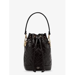 Mon Tresor leather bucket bag