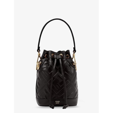 Mon Tresor leather bucket bag