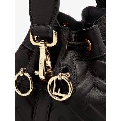 Mon Tresor leather bucket bag