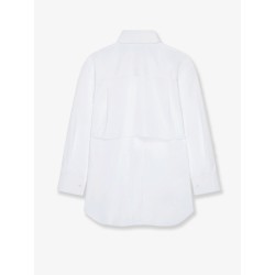 Backless cotton shirt