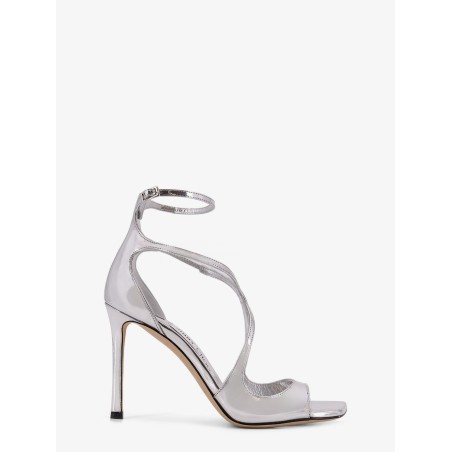 Shiny leather Azia sandals