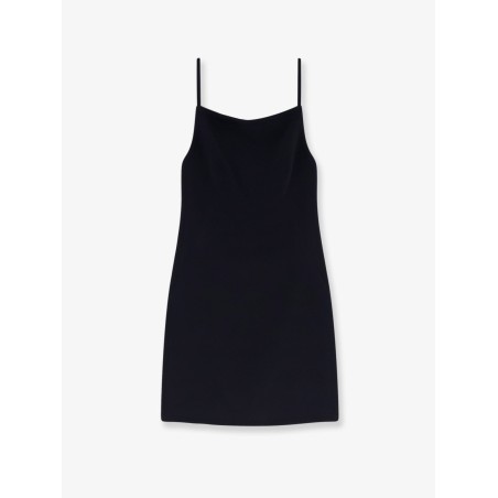 Viscose blend mini dress