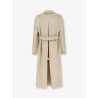 Cotton trench with Puff sleeves