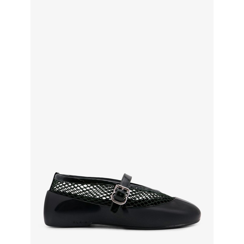 Mesh Rubber Flat Ballerinas