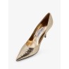 Love 85 laminated leather pumps