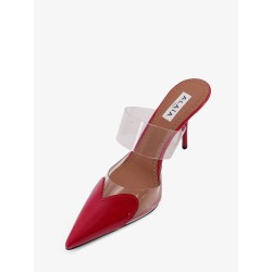 Le Coeur patent leather sandals