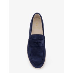 Suede loafers