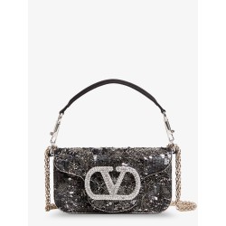 Valentino Garavani Loco' embroidered satin crossbody bag