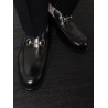 Leather loafer with Horsebit detail