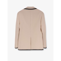 Single-breasted virgin wool blazer