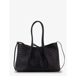 Pinacoteca leather handbag with Intrecciato motif