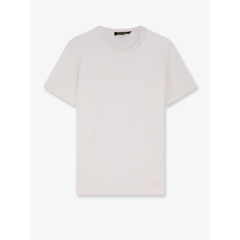 Cotton sweater with ribbed profiles