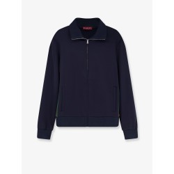 Jersey sweatshirt with lateral Web Band