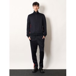 Jersey sweatshirt with lateral Web Band