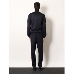 Jersey sweatshirt with lateral Web Band