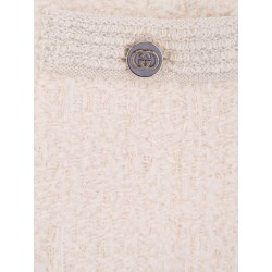 Wool and cotton blend cardigan