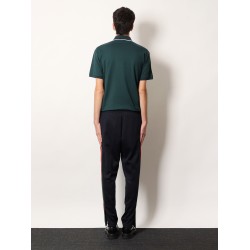 Jersey trouser with lateral Web detail