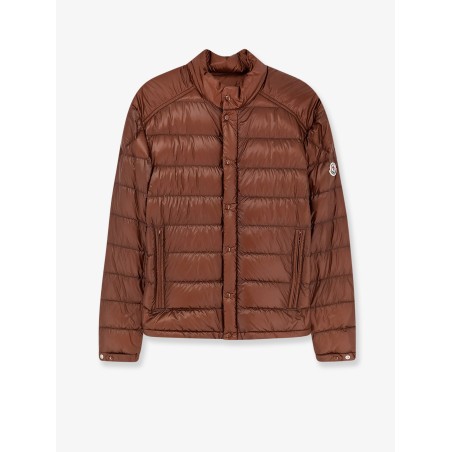 Selves down jacket with iconic patch