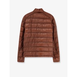 Selves down jacket with iconic patch