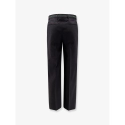 Wool trousers with Gucci detail