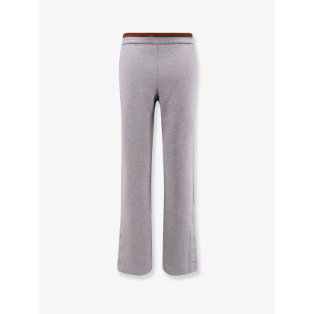 Cotton blend trouser with Web detail