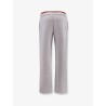 Cotton blend trouser with Web detail