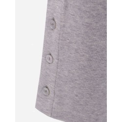 Cotton blend trouser with Web detail