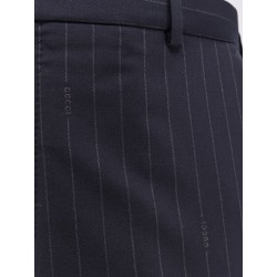 Gucci pinstripe wool trousers