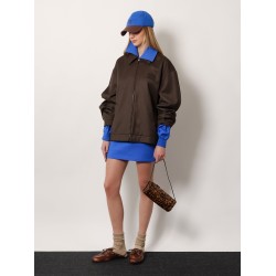 Virgin wool jacket with Logo detail