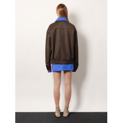 Virgin wool jacket with Logo detail