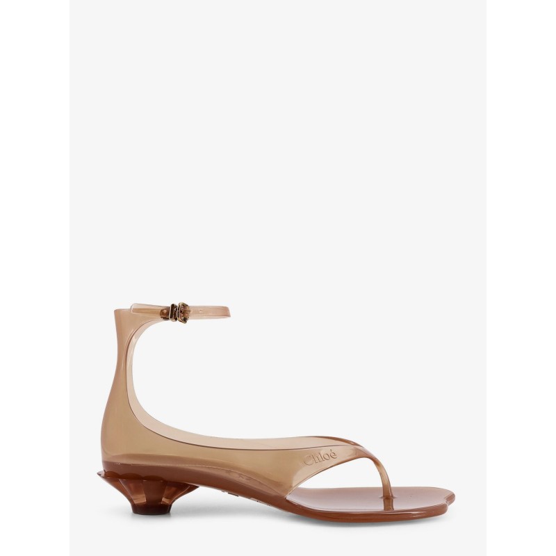 TPU Jelly sandals with shell heel